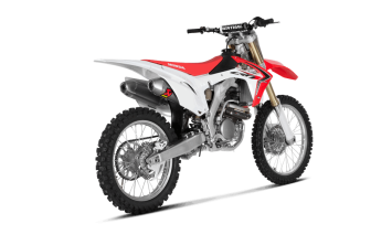 Akrapovic Evolution Line Titanium Volledig Uitlaatsysteem zonder E-keur Honda CRF 250 R / RX 2014 - 2015
